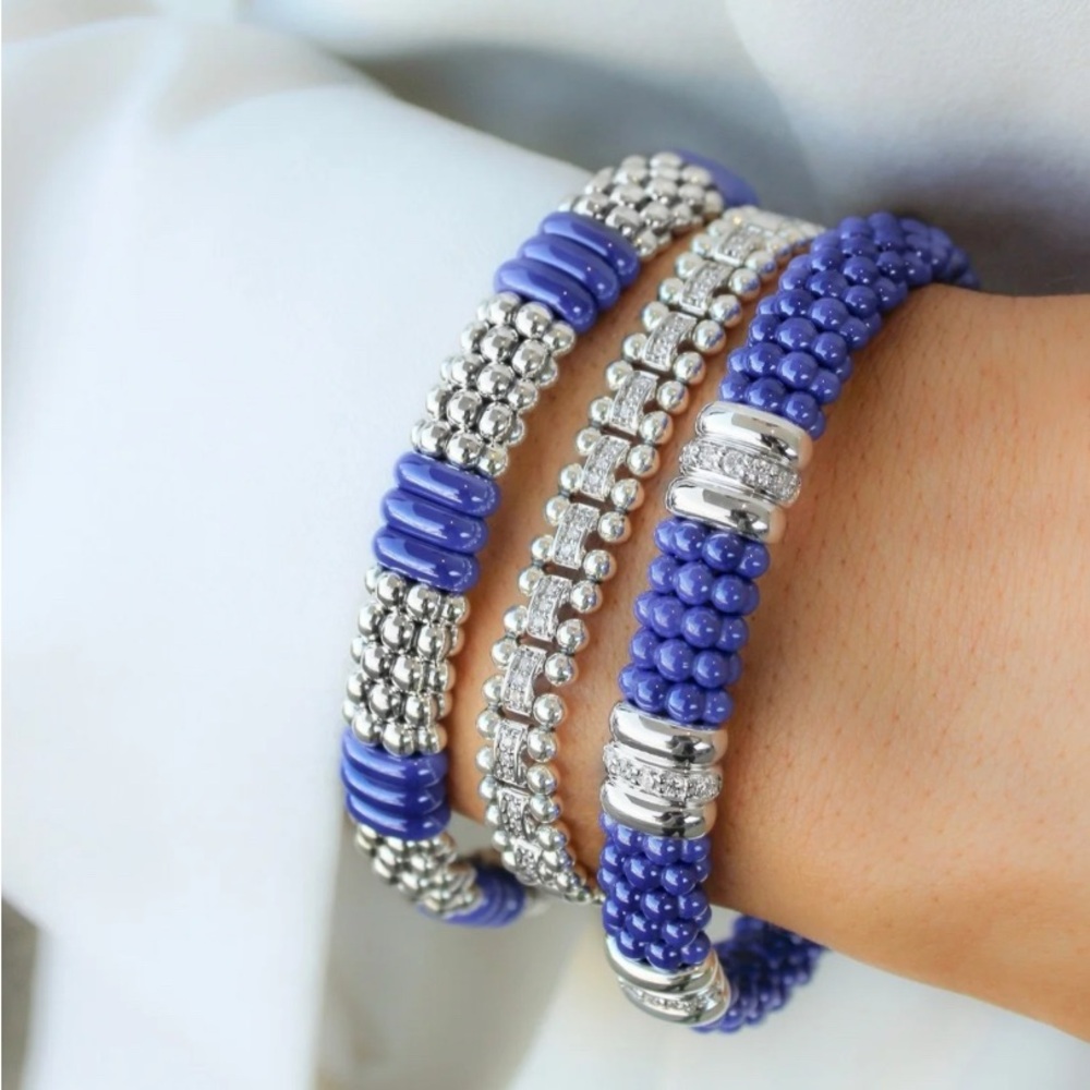 Lagos 18k gold and Steeling Silver Caviar Jewelry Collection - Picture 10 of 12